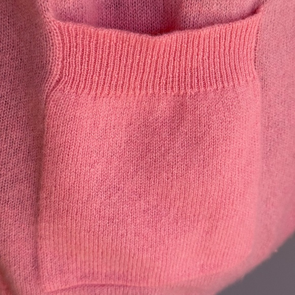 CRUSH Cashmere Pink Button-Up Cardigan - Picture 8 of 12